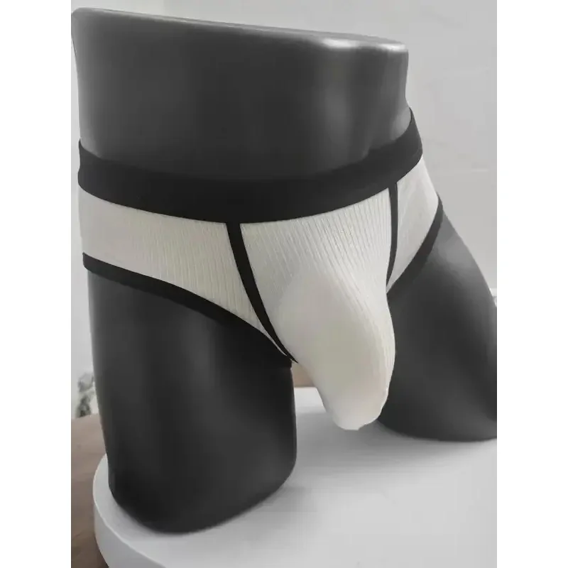 Men's briefs with large pockets are very sexy. Large-space sports underwear for men 3256811705961751 — image 5