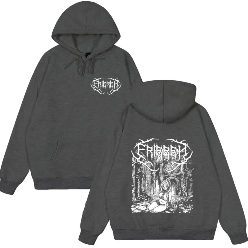 Anime Frieren: Beyond Journey's End T-shirt Frieren Manga Gothic Hoodies Herr Kvinnor Kläder Vinterkläder Lös stil Streetwears