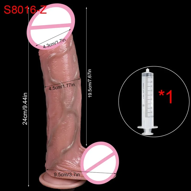 5 Styles Ultra Squirting Dildo Anal Plug Sex Toys For Men Women Gay Masturbator Ejaculating Adult Toys