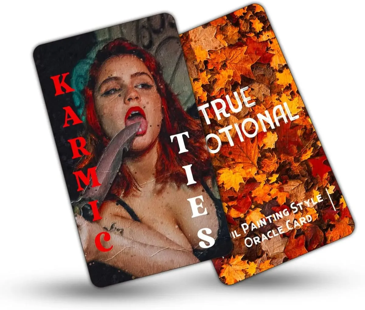 12x7 ס"מ משחקי קלפים True Emotional Oracle ללא מדריך — image 5