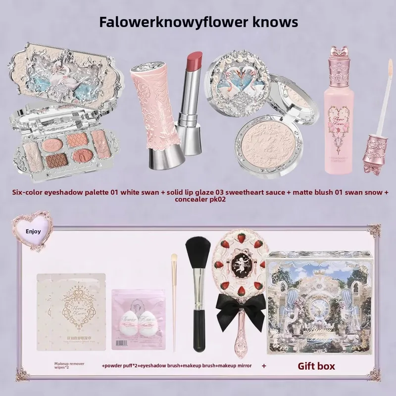 Σετ σεντούκι θησαυρού Flower Knows Knight Unicorn