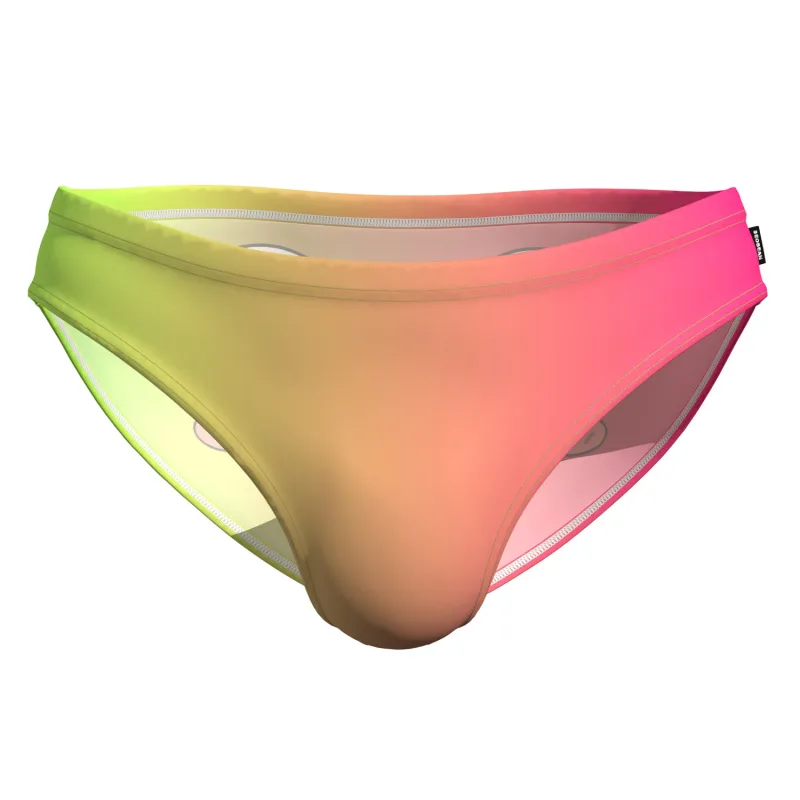 Men's Low Waist Briefs Breathable Gradual Cartoon Print Underwear Sexy Triangle Pants for Men — image 5
