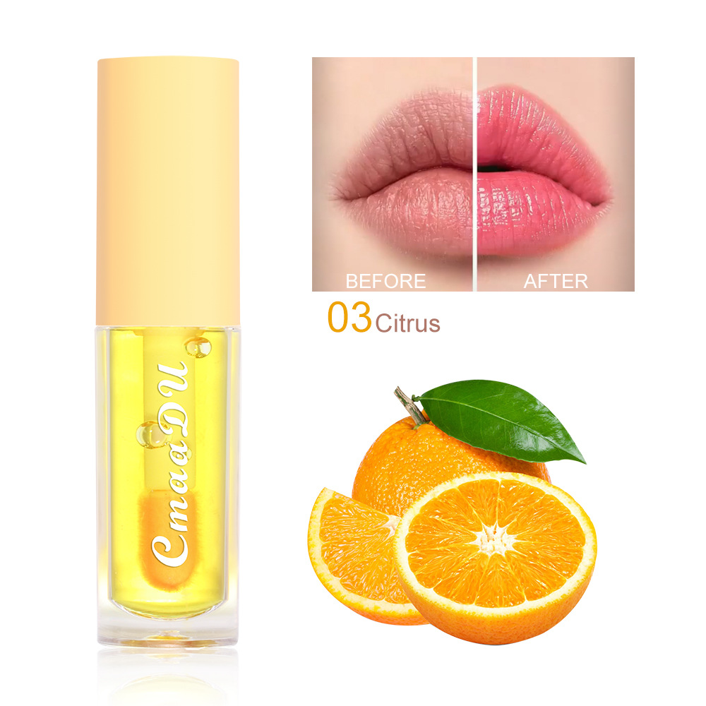 6 Color-Changing Lip Gloss Fruity Scent Moisturizing and Long-Lasting Smooth Hydrating Temperature-Activated Lip tint