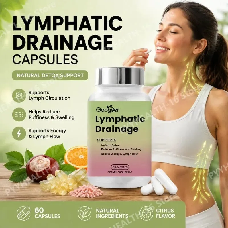 Googeer Nyiroktámogatás Kapszula Diosmin Hesperidin Vadgesztenye Bromelain Hentesseprűvel Daily Wellness 60 kapszula — image 2