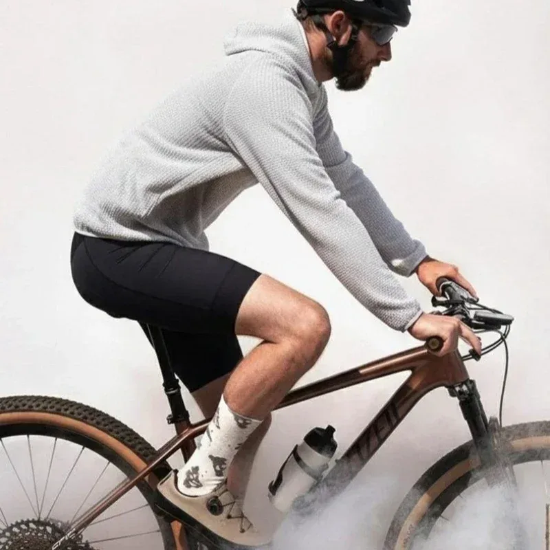 Thermolite® Sudadera con capucha térmica para todas las estaciones Sudadera con capucha ligera de secado rápido unisex Ropa deportiva de capa media de invierno transpirable