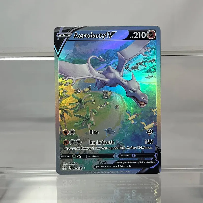 Foil PKM Single Cards Pikachu Charizard EX Bubble Mew Game Rare Collection Κάρτες PTCG Rainbow Proxy — image 14