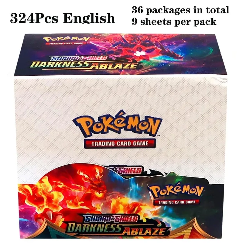 324Pcs Pokemon TCG: Sword & Shield Tempest Bonds Booster Box Trading Card Game Pokemon Kids Toys Επιτραπέζιο παιχνίδι — image 32