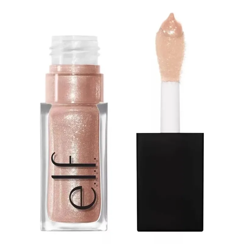 Elf Candlelit BlushLiquid Contouring and Shading Stick για φυσικό τρισδιάστατο Lip Balm Fine Glitter Lip Gloss Lipstick