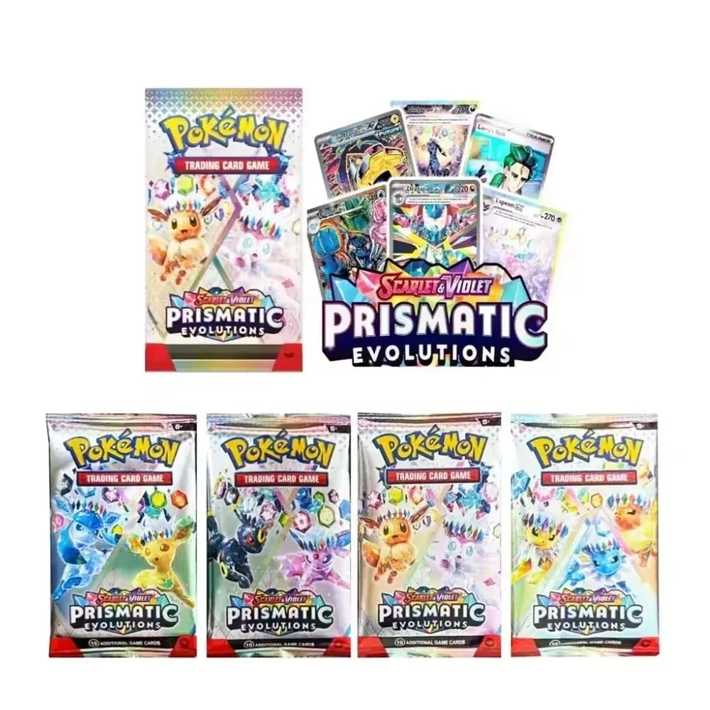 διασκέδαση 40 τεμάχια Pokemon Card Pack 4 Sets Sun Moon Violet 151 Αγγλικές κάρτες συναλλαγών Συλλεκτικά παιχνίδια Halloween Gift Fantasy Sci Fi — image 3