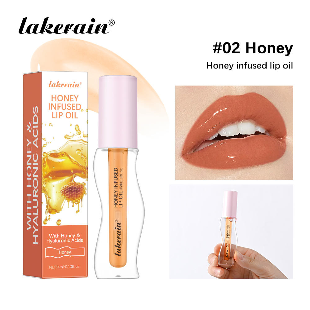 Crystal Fruit Honey Essence Lip Oil Sexy Plump Lip Jelly Strawberry Tinted Lip Liquid Waterproof Moisturize Oil Lipgloss Makeup — image 10