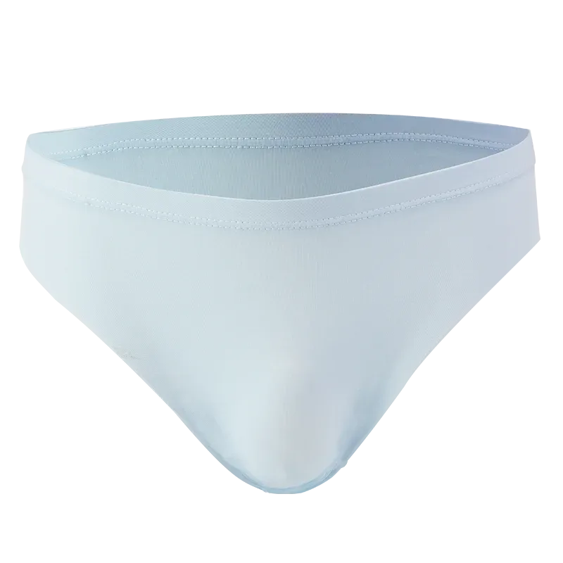 4pcs Panlalaking Ice Silk Briefs sa Tag-init Transparent na Seamless Sexy Mabilis na pagkatuyo Trendy Breathable Underwear Ultra-manipis na Panty — image 12