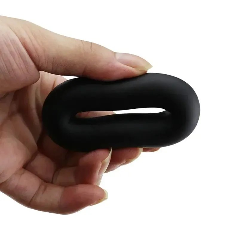 Silicone Penis Ring Lock Sperm Delay Rings for Men Gay Delay Ejaculation Soft Ring Adult Sex Toys Male Masturbator Cock Ring — image 2