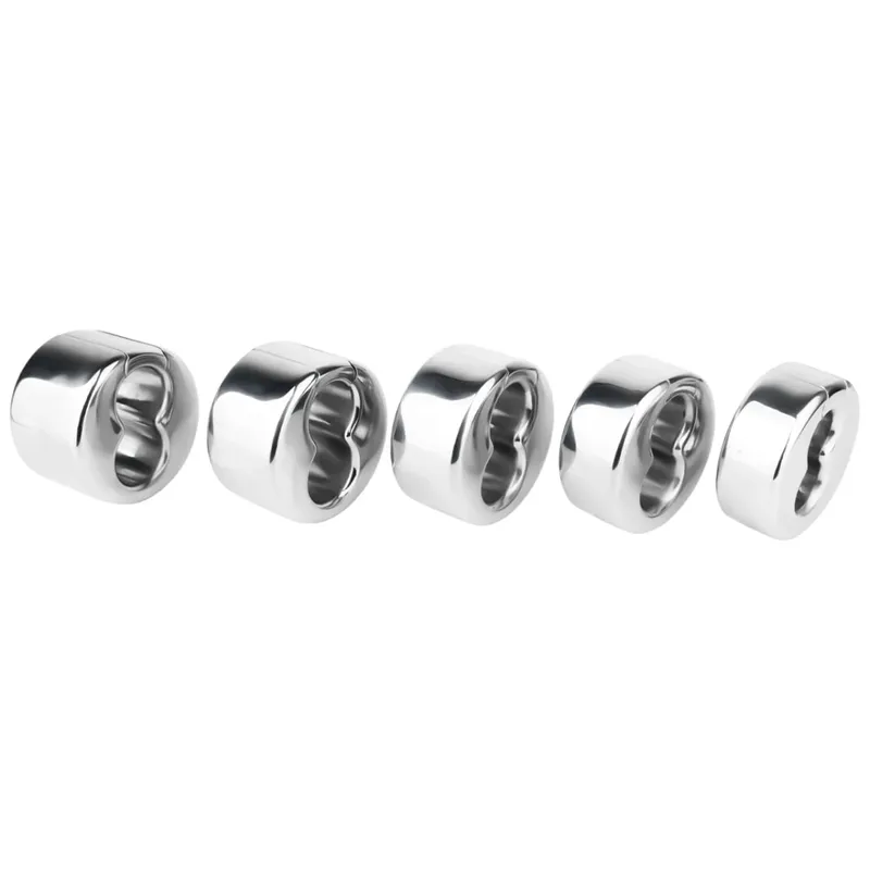 Screw Lock Metal Scrotum Pendant Ball Stretcher Testis Weight Cock Ring Penis Restraint Stainless Steel Sex Toys for Men 18 — image 10