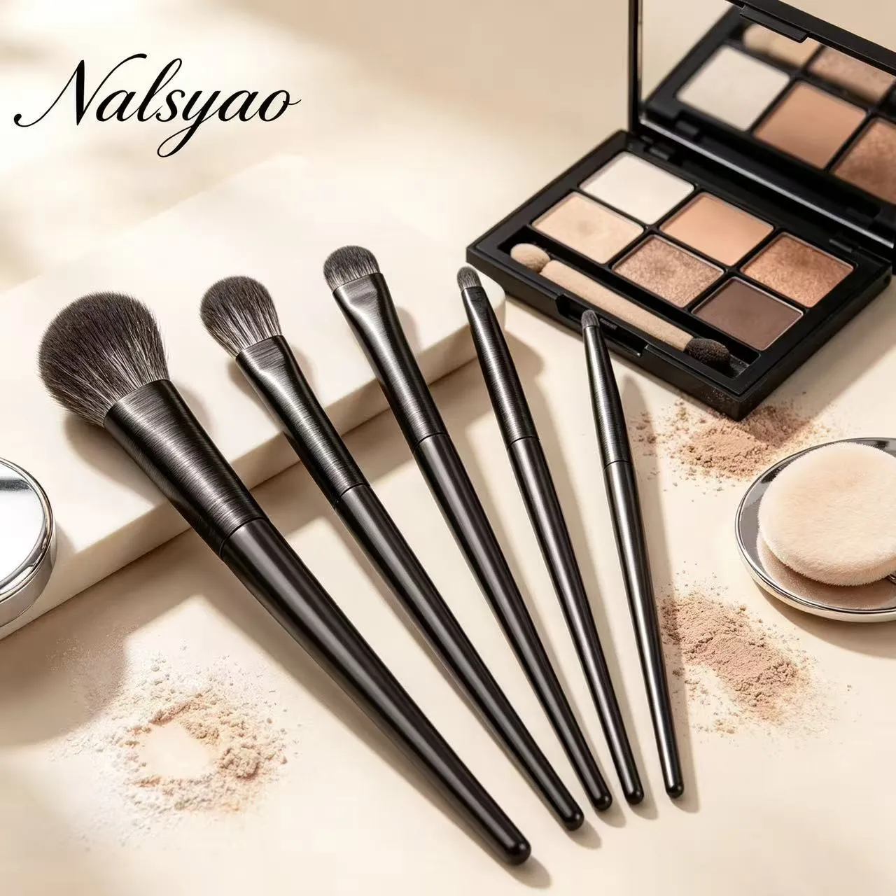 Eyes Cosmetic Blending Detail Make Up Tools Natural Eye Smink Ecsetek Szemhéjpúder Ecset Szemöldök Kontúr Szemceruza Ecset Női — image 6