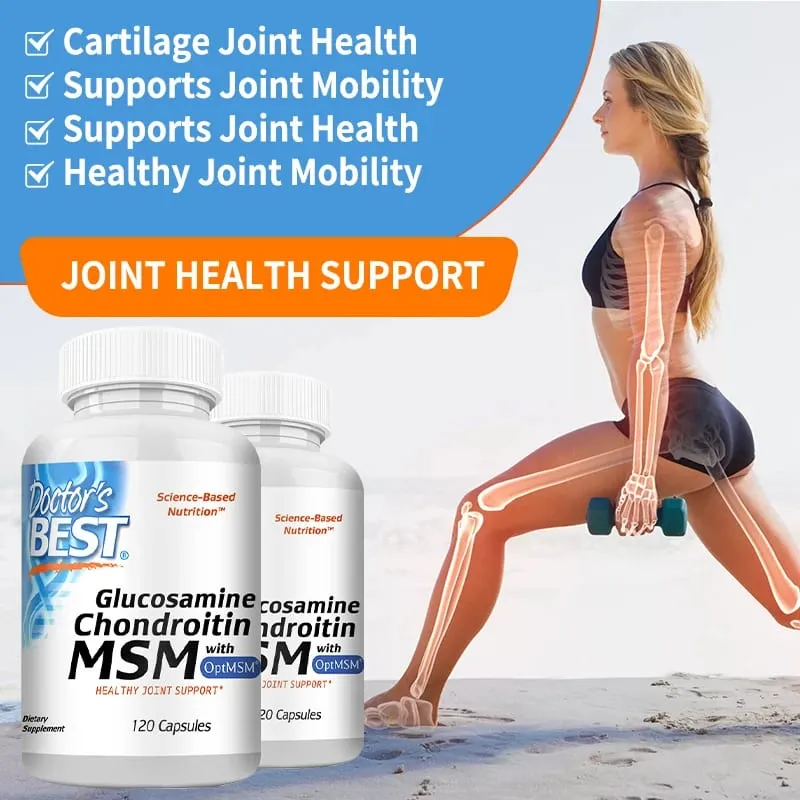 Glucosamine HCL Potassium Sulfate Chondroitin Sulfate Joint Support Helps with Joint Mobility Overall Health — image 3