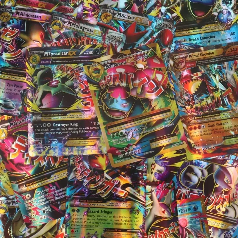 60/100Pcs Pokemon Shining Cards Αγγλική Έκδοση MEGA GX Vmax TAG EX Proxy Collection Cards Παιχνίδια Δώρο για παιδιά