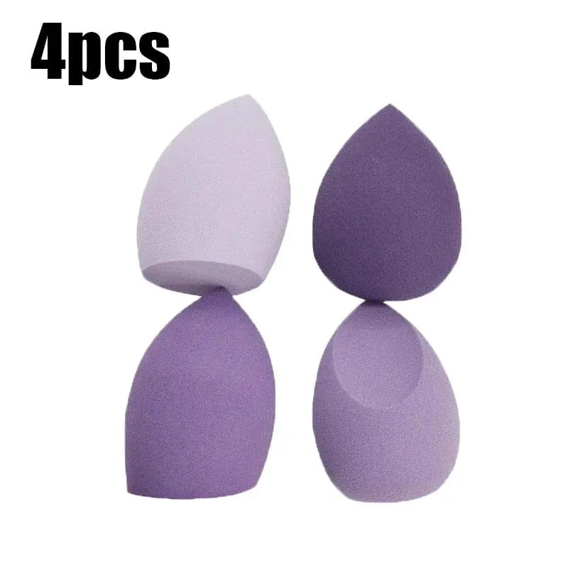 4/8/16 τμχ Σετ καλλυντικών σφολιάτας Beauty Egg Wet and Dry Dual-use Egg Makeup Foundation Sponge Air Cushion Puff Soft Makeup Tools