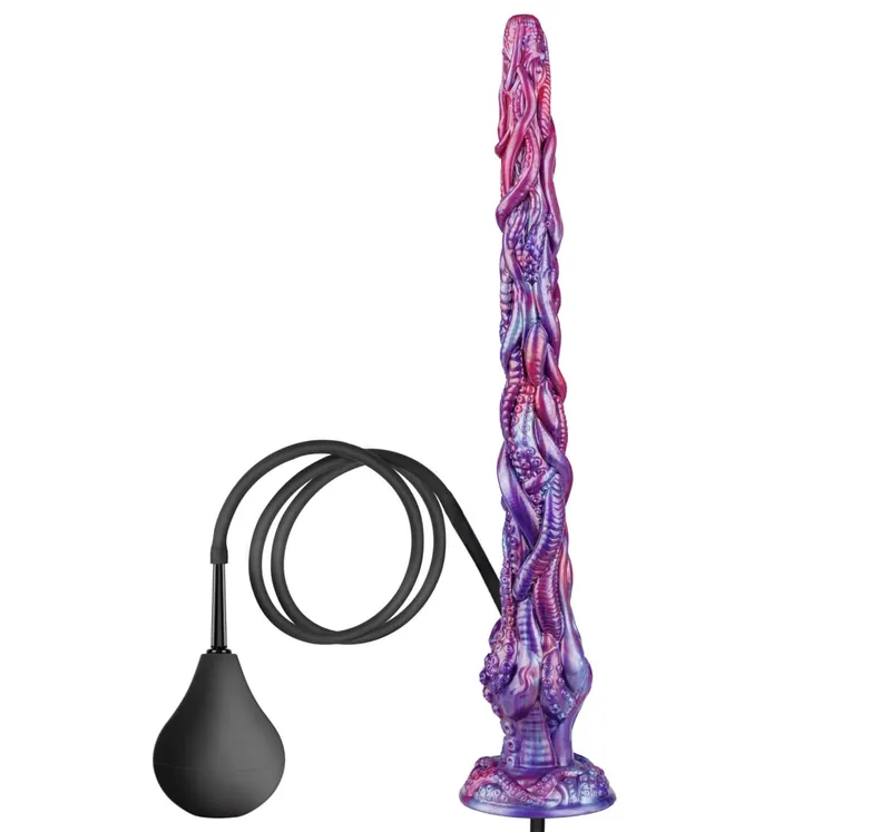 1080P HD Endoscope Camera Tentacle Dildo Octopus Anal Plug Spray Water Butt Plug Soft Silicone Adult Sex Toy for Women IP67 — image 8