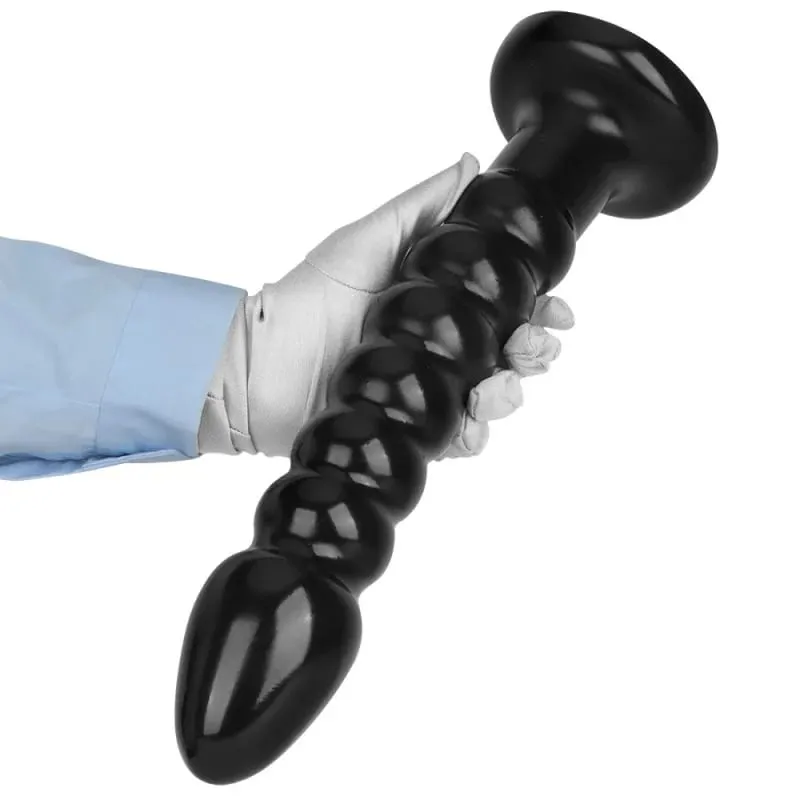 Consoladores con tapón Anal enorme estimulan el ano, la vagina, tapón Anal, pene grande, masaje de próstata, dilatador Anal con ventosa, Juguetes sexuales, masturbador 18