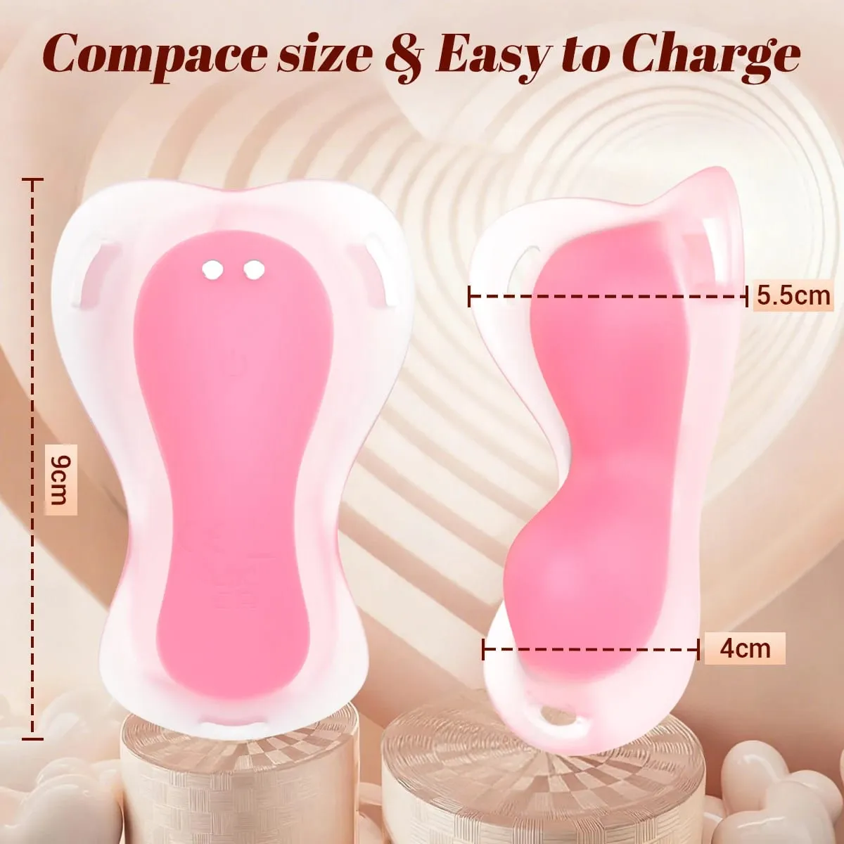 Ασύρματο χειριστήριο Wearable Panty 9 Vibrator Ultra Soft Pure Silicone Sex Toy for Women Clitoral Clitoral Stimulator Σεξουαλικά παιχνίδια