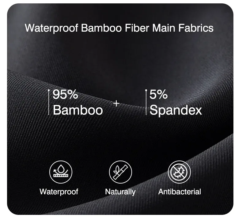 Men's Boxer Incontinence Anti-Leak Super Absorbent Reusable Washable Senior Leak Proof Underwear Control Stains and Odour — image 15