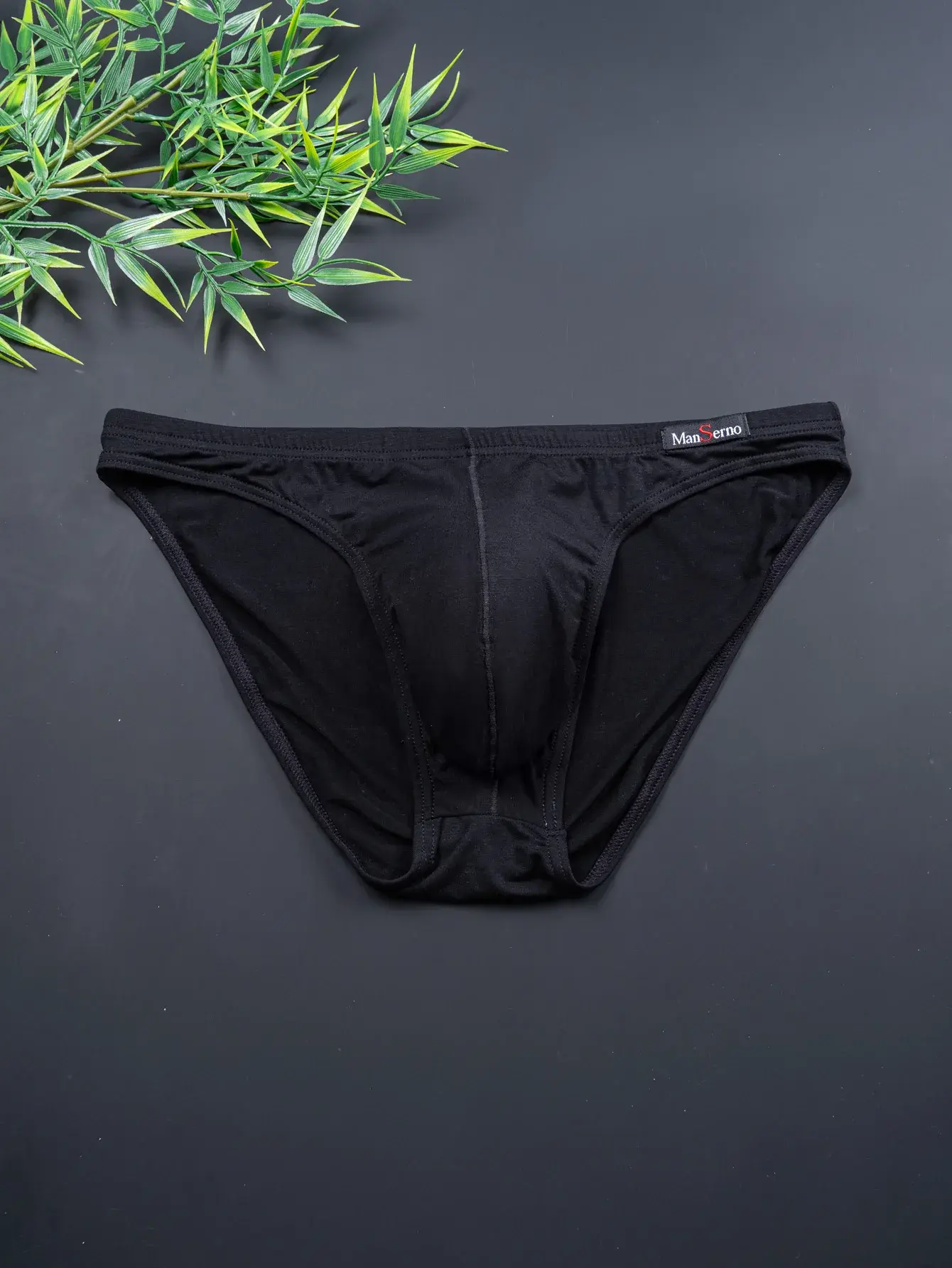 [Men's Briefs] 3-Pack Bamboo Fiber Random Men's Briefs, Simple and Stylish, Suitable for Outdoor Casual Wear, Breathable and Comfortable, Wearable in All Seasons, Soft and Stretchy Men's Underwear