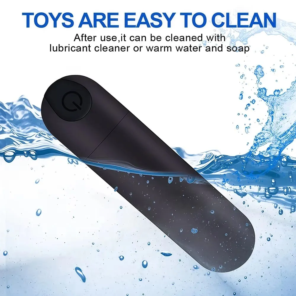 Ισχυρός Mini Bullet Vibrator για γυναίκες G Spot Αυνανισμός Clitoral Stimulator Κολπικός μασάζ Ερωτικά παιχνίδια σεξ για ενήλικες — image 3