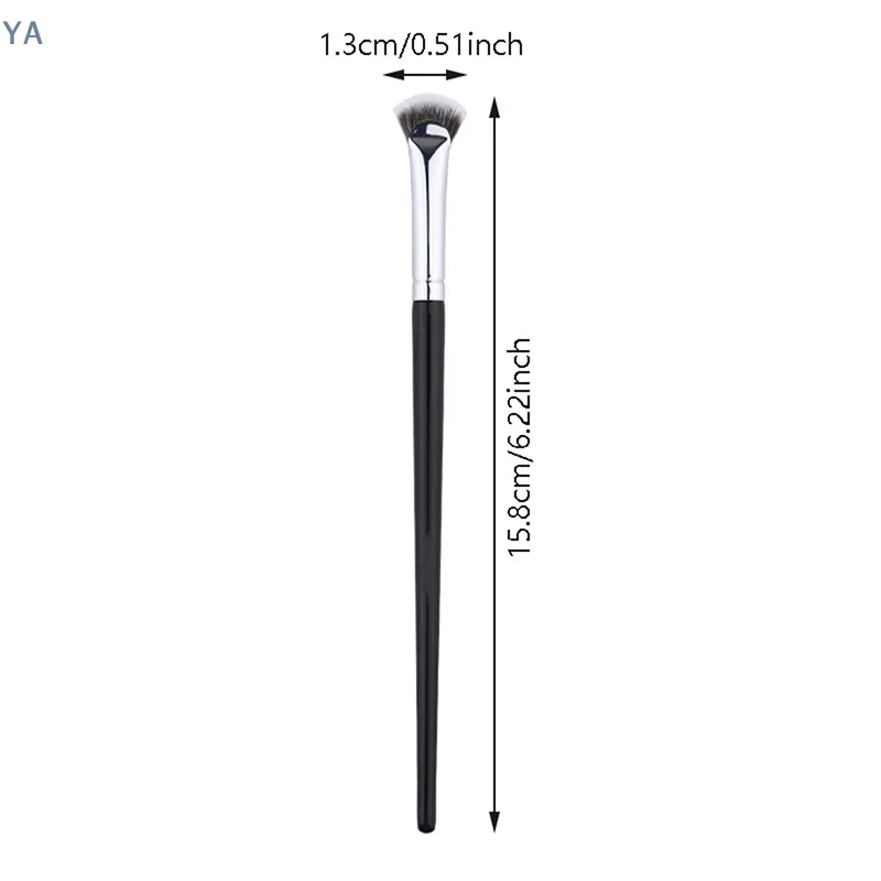 [Y] 1 Pc Waaiervormige Wimper Borstel Zacht Geen Verlies Schoonheid Wimper Make-Up Kwasten Mascara Markeerstift Poeder smudge Tool