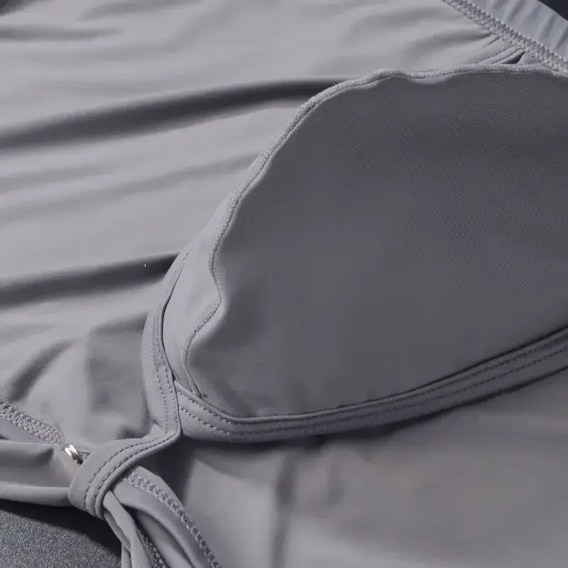 Men's Ice Silk Boxer Shorts Low Waist Breathable Underwear with Detachable Inner Lining Moisture Wicking Summer Panties — image 3
