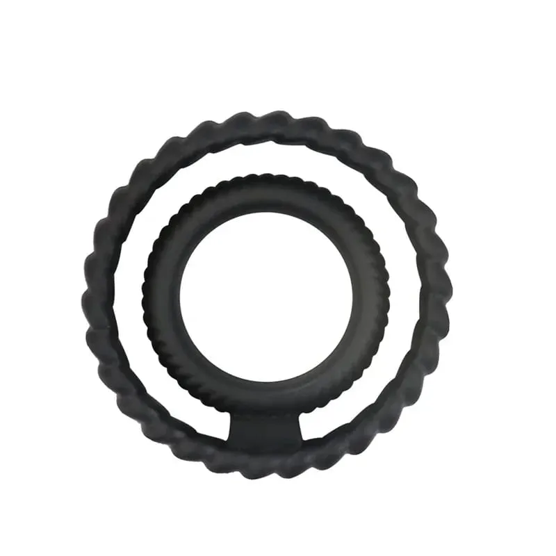 3 Pcs/Set Cock Ring Delay Ejaculation Adult Toys For Men Dick Enlargement Silicone Penis Ring Male Sex Toys Stronger Erection