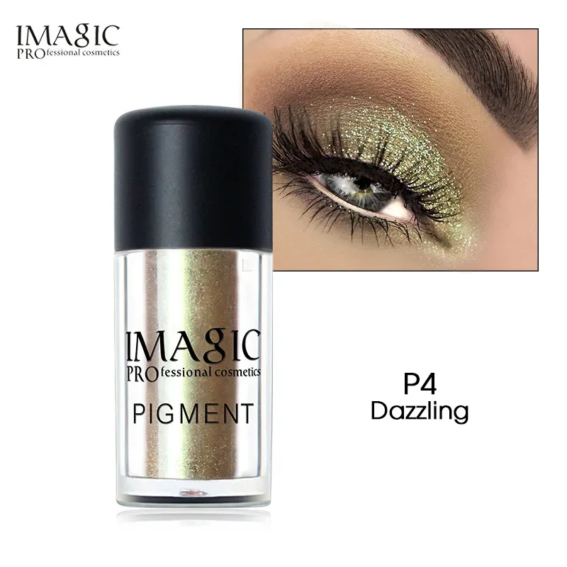 New Arrival Glitter Eyeshadow Metallic Loose Powder Waterproof Shimmer Pigments Colors Eye Shadow Makeup Cosmetics — image 9