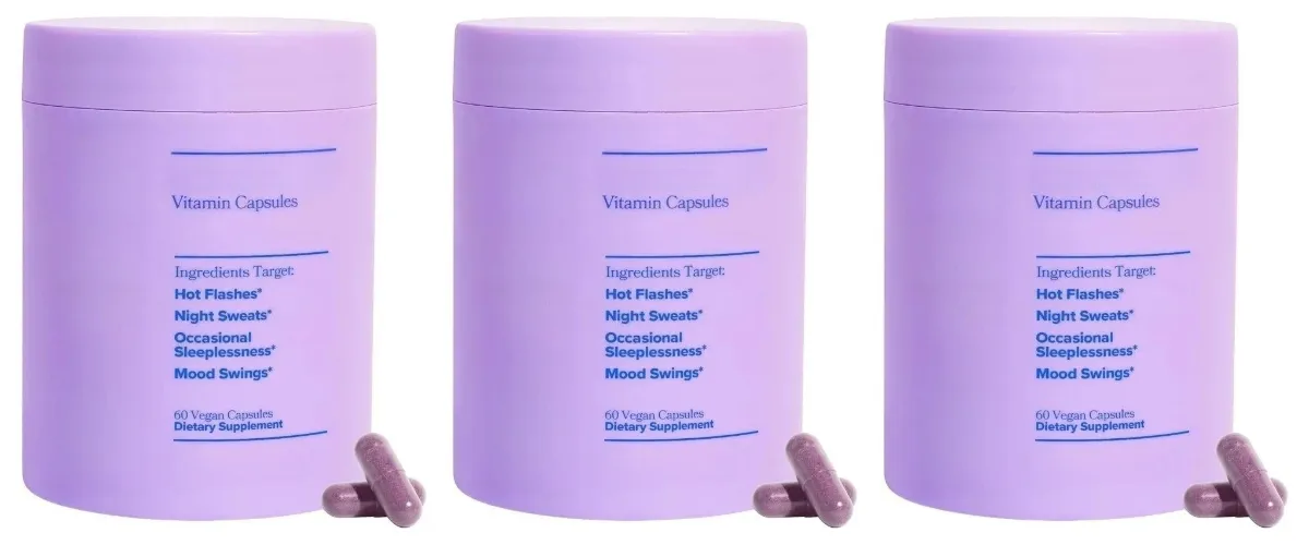 Women Complex Vitamins for Menopause with Vitamin D3 B6 Helps Relieve Night Sweats Mood Swings Health Food Supplement 60 Pieces — image 9