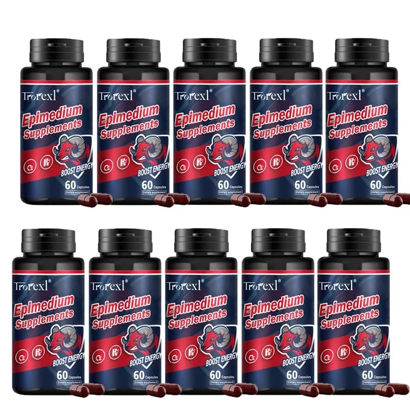 Herb Eleuthero Root Wolfberry for Men - Extr Male Supplement with Epimedium & Panax Ginseng Extract