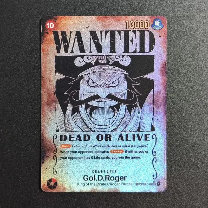 Proxy ONE PIECE CARD Luffy Shanks ACE Roger Teach Kaido כרטיס דמות מבוקש אומנות חלופית אוסף כרטיסי אנימה