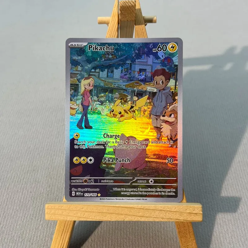 MEW PTCG13-003 Tcg proxy PKM Cards Charizard ex Bulbasaur Charmeleon Rare Collection Battle Toys Δώρα για χόμπι στο σπίτι — image 14