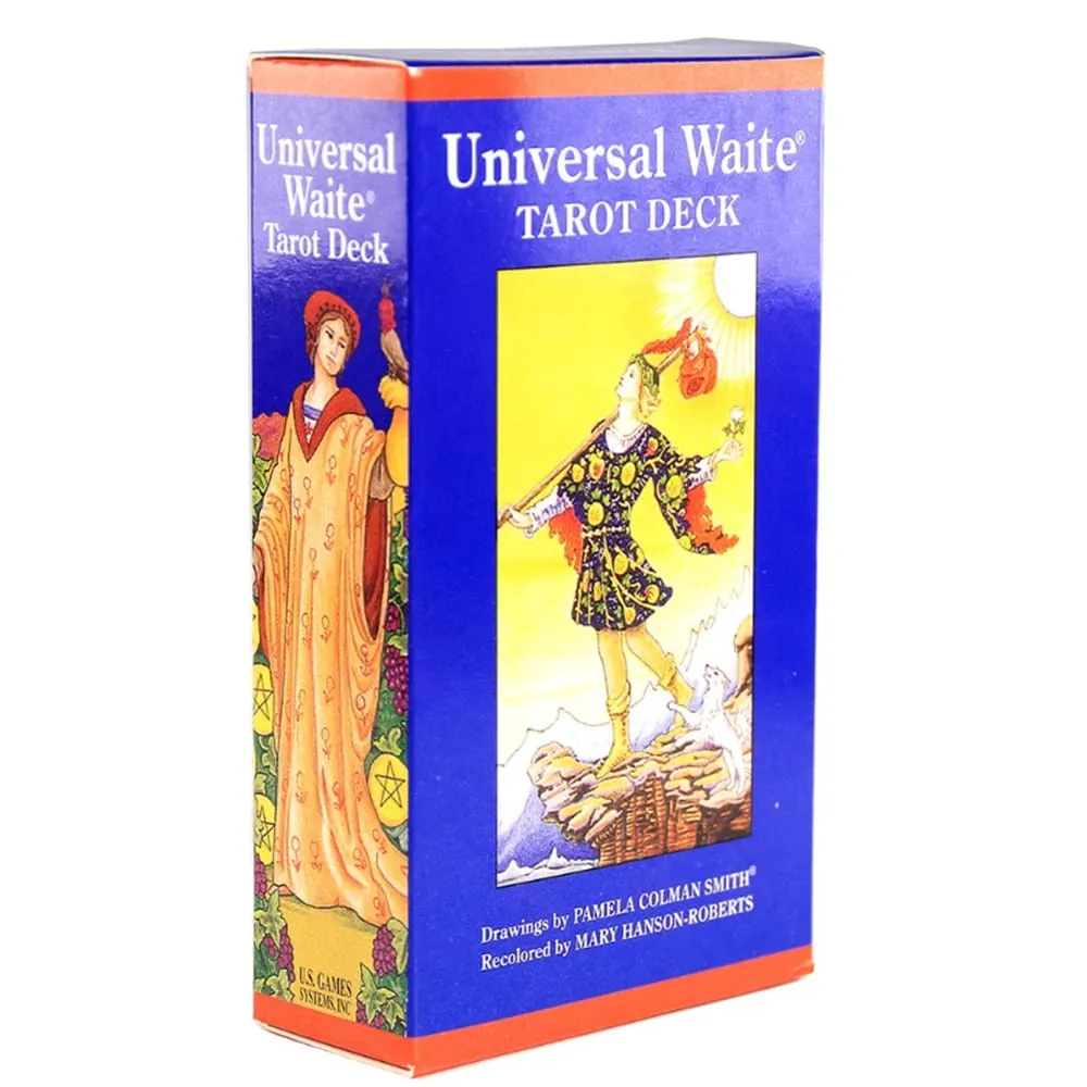 Hot Sell Rider Waite Tarot Card Divination Personal Use Tarot Deck Full English Spanish Version Oracles Deck for Girl Board Game