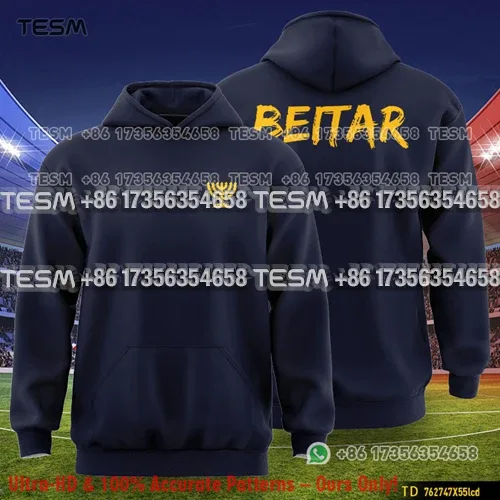 الرجال Beitar القوطية الخط طباعة هوديي المتضخم الشارع الهيب هوب البلوز البلوز عادية كم طويل قمصان سويت شيرت بقلنسوة الرجال النساء — image 14
