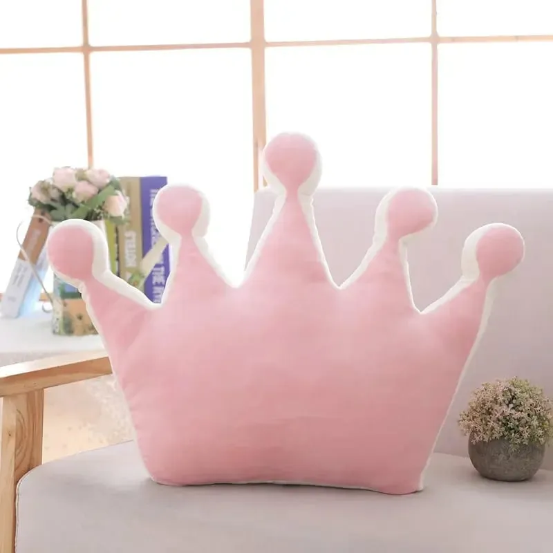 Μαλακό μαξιλάρι Princess Crown Γεμισμένο Μαξιλάρι ύπνου για κορίτσι Διακόσμηση καναπέ δωματίου Rainbow Cloud Star celebrity Studio Cushion Δώρο για εκείνη — image 14