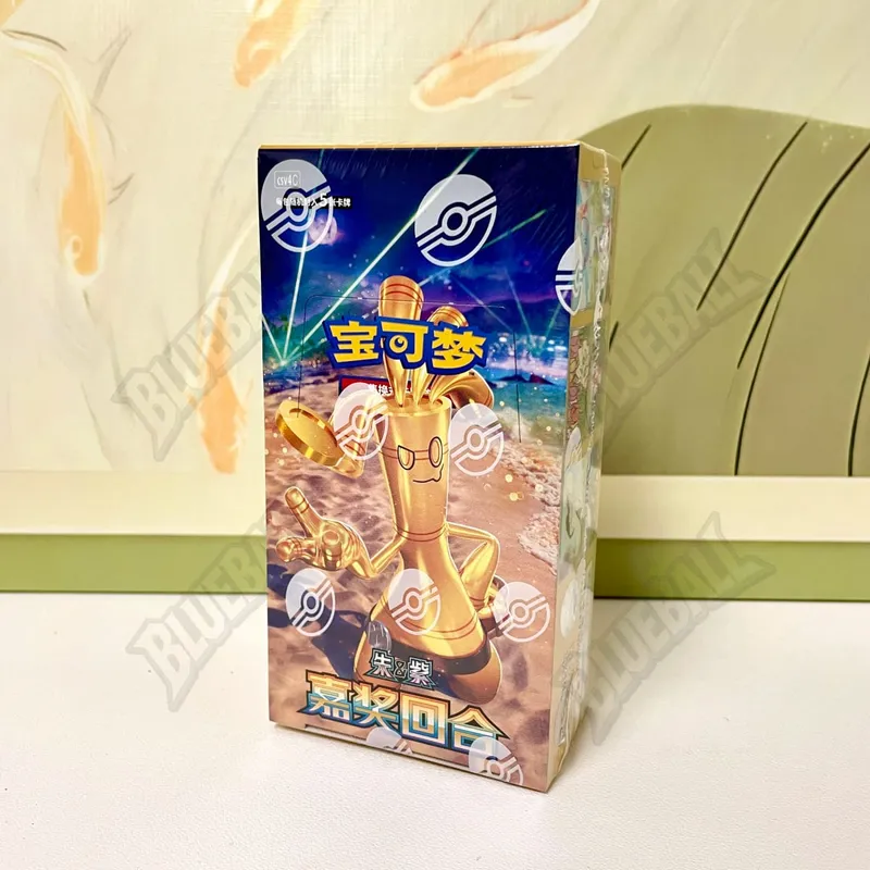 Γνήσιο pokemon Scarlet Violet Gem Pack Vol6 Thin Box TCG Συλλεκτικές κάρτες συναλλαγών μάχης Απλοποιημένη κινεζική έκδοση δώρο παιχνιδιών