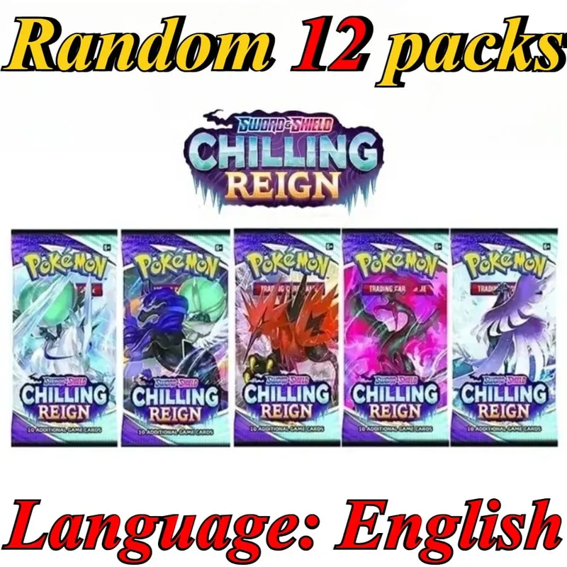 10 πακέτα καρτών Pokémon Bright Stars 151 Prismatic Evolutions PALDEAN FATES English Reinforcement Battle Δώρο κάρτα συναλλαγής