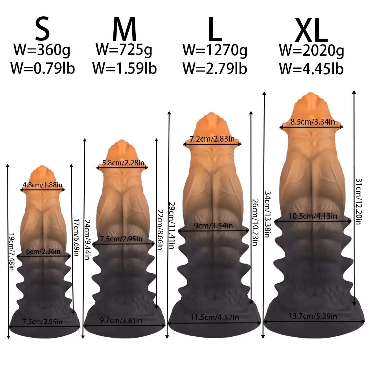 Big Anal Plug Monsters Enlargenmen Prostate Massager Τεράστια πρίζα πρωκτικού διαστολέα Πισινό Πρωκτικό Εκπαίδευση Επέκταση Παιχνίδια σεξ για γυναίκες άνδρες — image 6