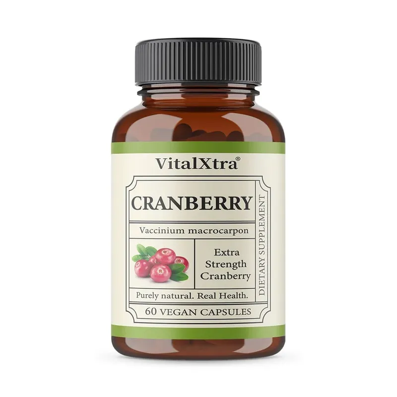 Extra Strength Cranberry Capsules - 12 500 Mg Fresh Cranberries Per Capsule Optimizes Urinary Tract Health - Vegan — image 8