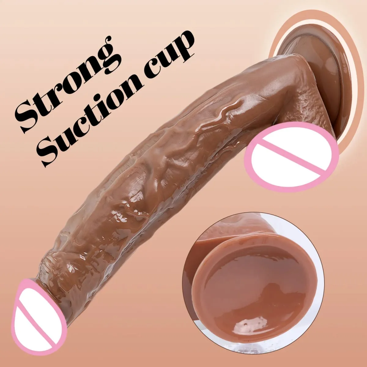 Realistic Dildo with Suction Cup Penetration Anal G-Spot Masturbator Penis Adult Sex Toys Huge Dildos for Women Rubber Cock Gode