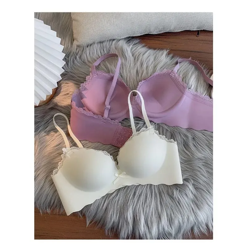 Hot Selling Γυναικεία Push Up Σετ σουτιέν Αδιάλειπτη Ασύρματη Στήριξη Άνετα Εσώρουχα S-XL για Νεαρές Γυναίκες Μαλακά καθημερινά ρούχα — image 4