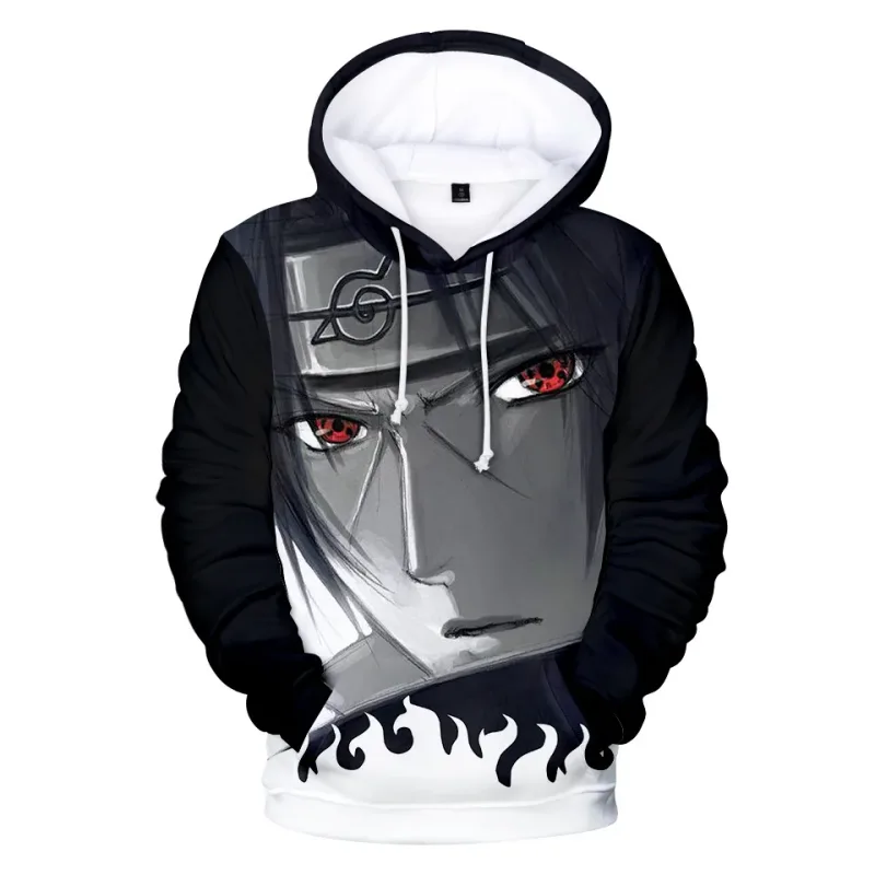 Bandai Naruto 3D Anime Sweat à capuche – Streetwear pour homme Cosplay Harajuku et style Y2K – Tendance et confortable — image 10