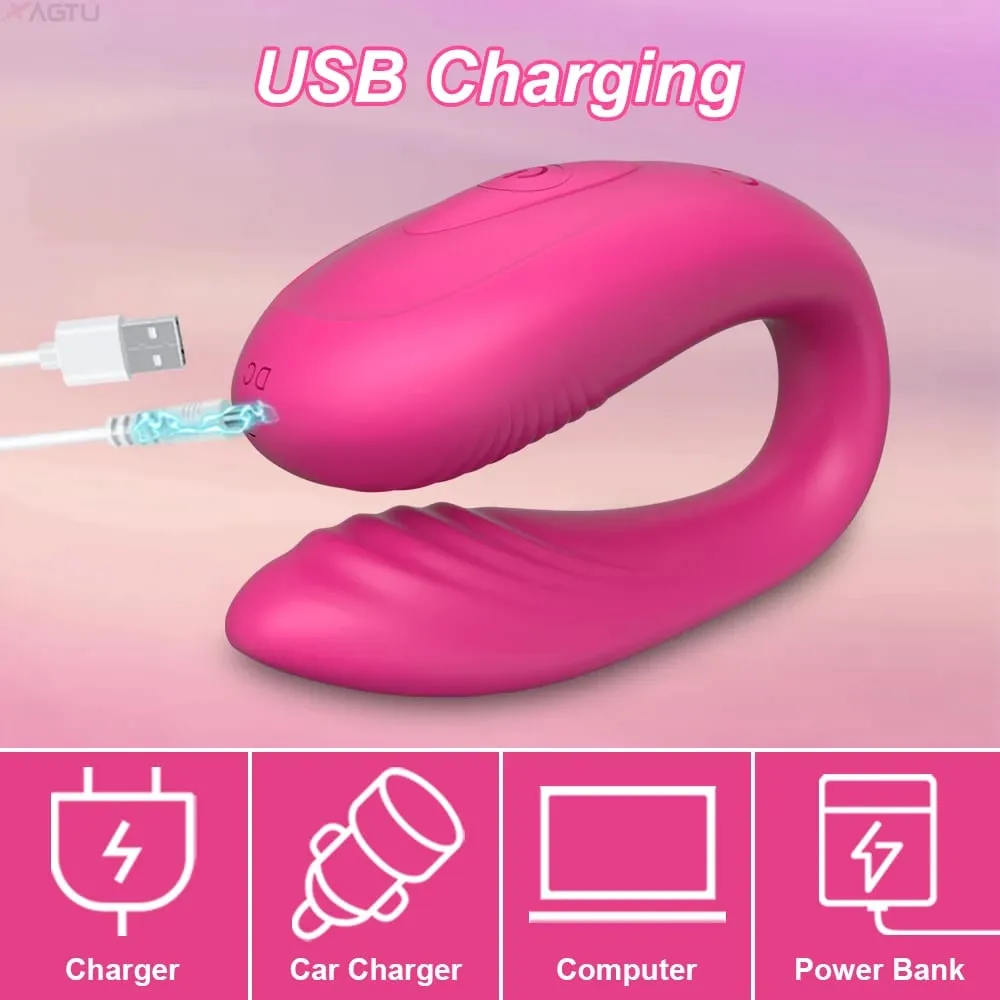 Wireless APP Couples Vibrator Clitoris Stimulator for Women Female G-Spot Vagina Vibrating Massager Wearable Sex Toy Adult Goods
