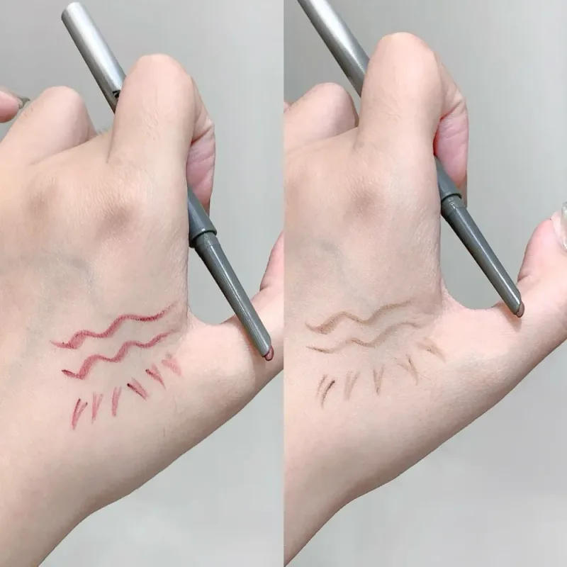 Kakashow Glue Eyeliner Sleeping Silk Brush Φυσικό Χρώμα Μακιγιάζ ματιών μακράς διαρκείας Αδιάβροχο Aegyo Sal Brighten Εύκολη εφαρμογή Μακιγιάζ