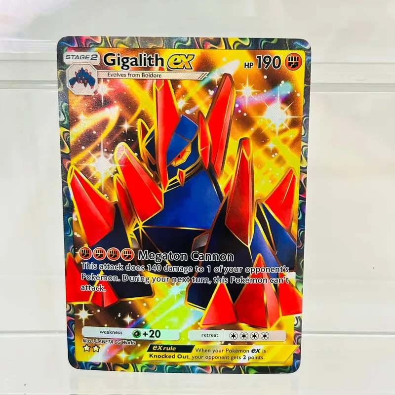 Mimikyu πρώην αγγλική έκδοση Συλλεκτική υφή DIY Foil Texture Nice Condition Premium Anime Collection Cards