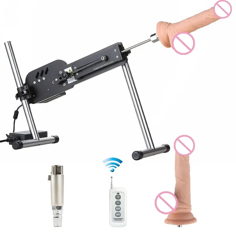 Upgrade Sex Machine with Remote Control Super Silent Ultra Adjustable Vac U Lock 30db 120W Love Machine with Free Big D