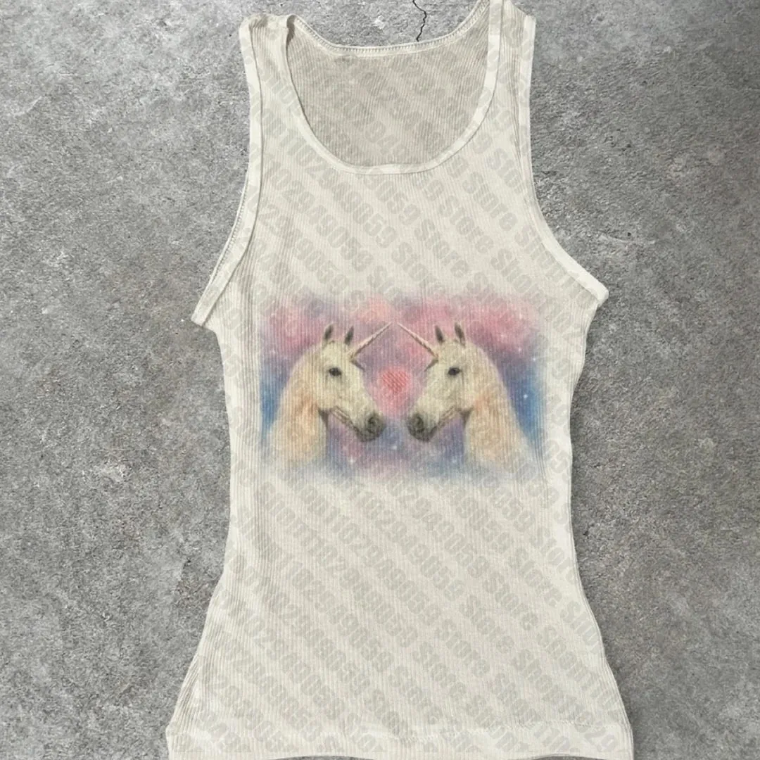 Gyaru ruhák női női tankok és camis vintage ruhák Crop felsők Y2k felső Trashy Y2k 2000-es évek Hol vagy Emo Nyári nő